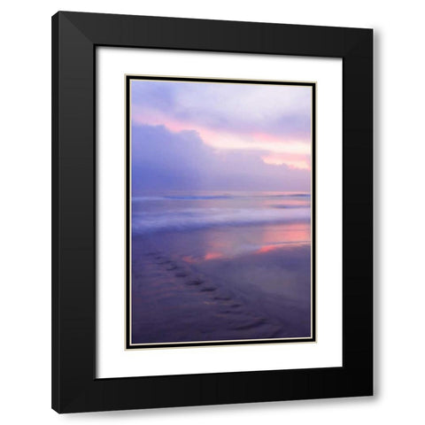 Wrightsville Sunrise II Black Modern Wood Framed Art Print with Double Matting by Hausenflock, Alan