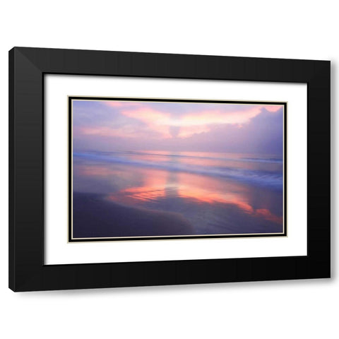 Wrightsville Sunrise III Black Modern Wood Framed Art Print with Double Matting by Hausenflock, Alan