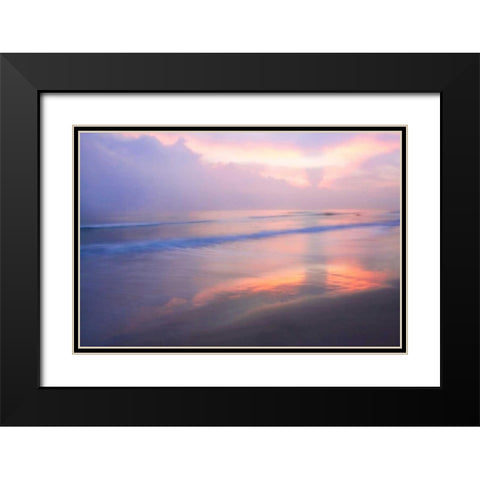 Wrightsville Sunrise IV Black Modern Wood Framed Art Print with Double Matting by Hausenflock, Alan