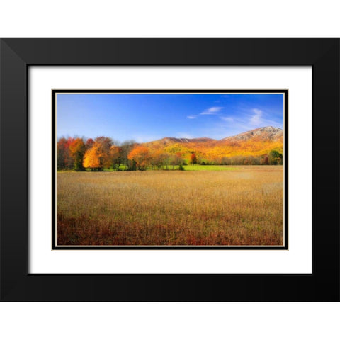 Old Rag Mountain I Black Modern Wood Framed Art Print with Double Matting by Hausenflock, Alan