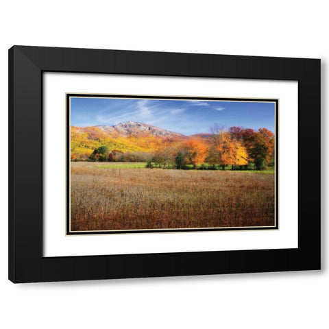 Old Rag Mountain II Black Modern Wood Framed Art Print with Double Matting by Hausenflock, Alan