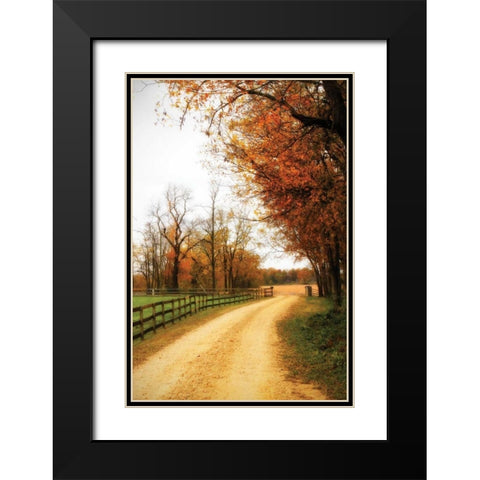 Gray Skies I Black Modern Wood Framed Art Print with Double Matting by Hausenflock, Alan