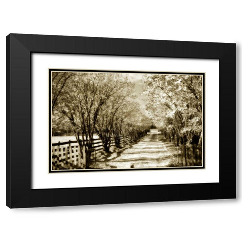 Glen Allen Farm I Black Modern Wood Framed Art Print with Double Matting by Hausenflock, Alan