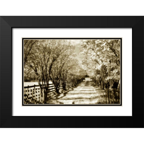 Glen Allen Farm I Black Modern Wood Framed Art Print with Double Matting by Hausenflock, Alan