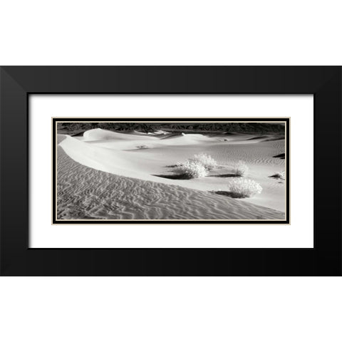 Death Valley Dunes II Black Modern Wood Framed Art Print with Double Matting by Johnson, George