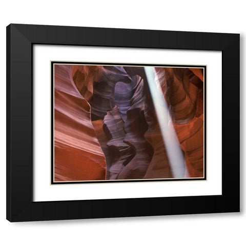 Sky Light I Black Modern Wood Framed Art Print with Double Matting by Larson, Scott