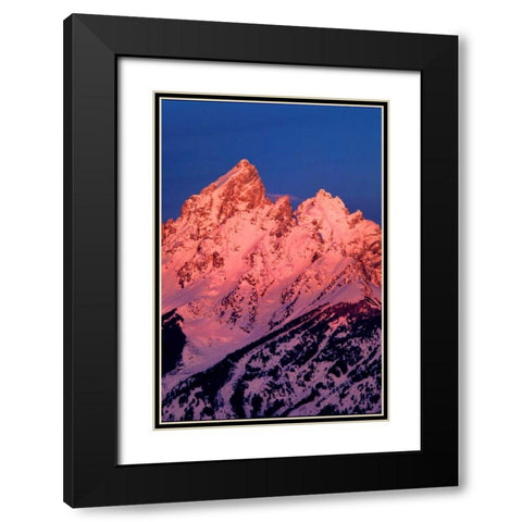 Grand Teton National Park III Black Modern Wood Framed Art Print with Double Matting by Leahy, Ike