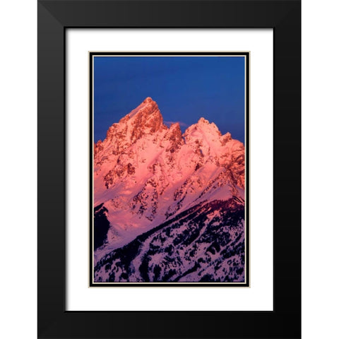 Grand Teton National Park III Black Modern Wood Framed Art Print with Double Matting by Leahy, Ike