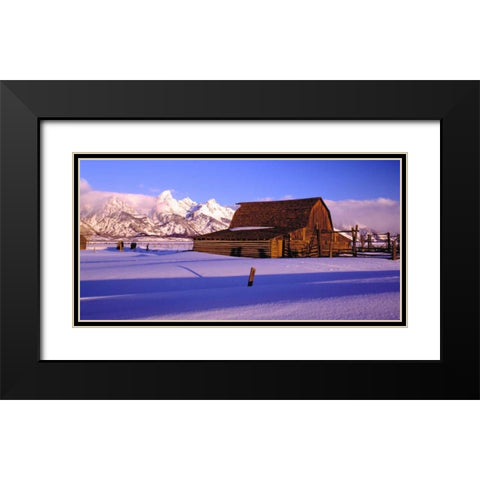Grand Teton National Park XVIII Black Modern Wood Framed Art Print with Double Matting by Leahy, Ike