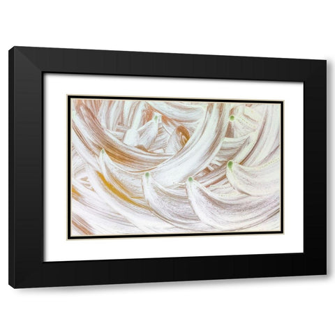 Gone Bananas II Black Modern Wood Framed Art Print with Double Matting by Mahan, Kathy