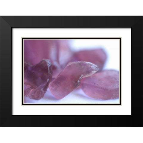 Sea Glass II Black Modern Wood Framed Art Print with Double Matting by Millet, Karyn