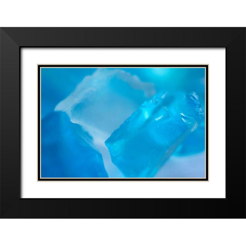 Sea Glass VI Black Modern Wood Framed Art Print with Double Matting by Millet, Karyn