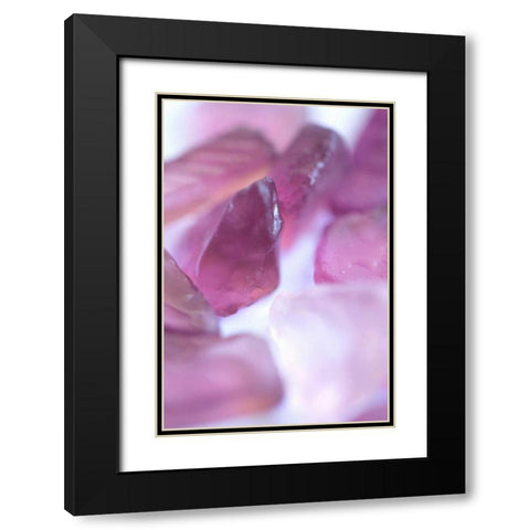 Sea Glass VII Black Modern Wood Framed Art Print with Double Matting by Millet, Karyn