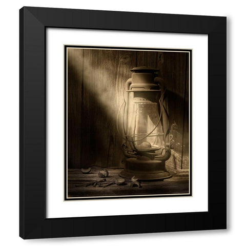 Yesterdays Light Black Modern Wood Framed Art Print with Double Matting by McNemar, C. Thomas