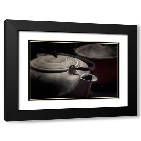 Iron Black Modern Wood Framed Art Print with Double Matting by McNemar, C. Thomas