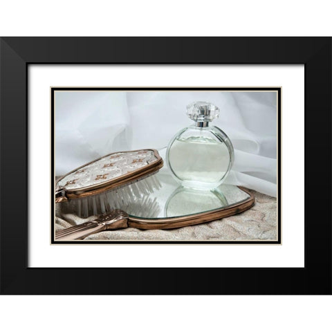 Perfume Bottle I Black Modern Wood Framed Art Print with Double Matting by McNemar, C. Thomas