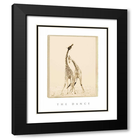 The Dance Black Modern Wood Framed Art Print with Double Matting by Parker, Susann