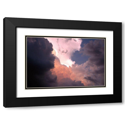 Brewing Black Modern Wood Framed Art Print with Double Matting by Putman, Tammy