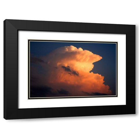 Build Up Black Modern Wood Framed Art Print with Double Matting by Putman, Tammy