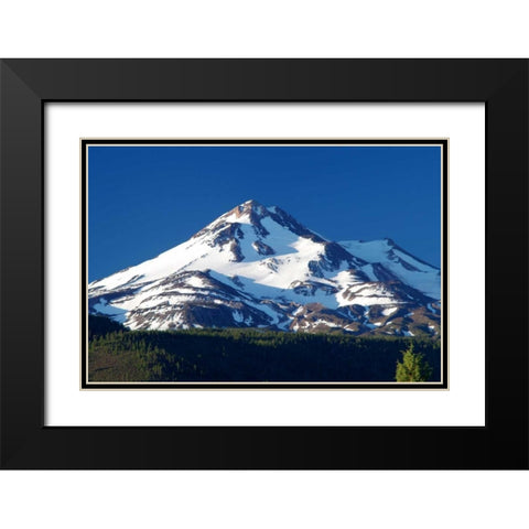 Solstice Sunrise Black Modern Wood Framed Art Print with Double Matting by Taylor, Douglas