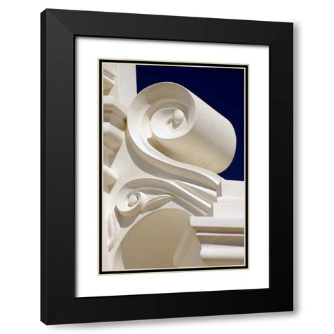 Mission Detail I Black Modern Wood Framed Art Print with Double Matting by Taylor, Douglas