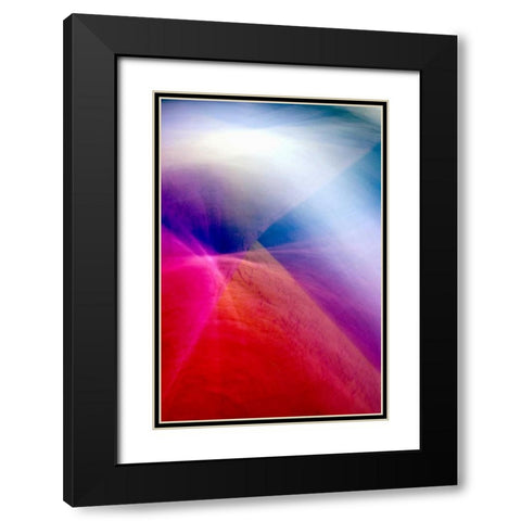Volcano Visions Black Modern Wood Framed Art Print with Double Matting by Taylor, Douglas