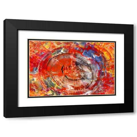 Minerals in Wood Black Modern Wood Framed Art Print with Double Matting by Taylor, Douglas