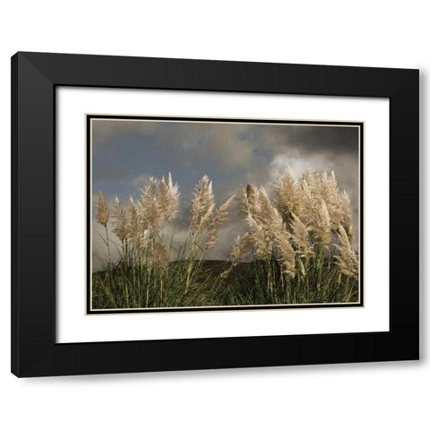 Dance of White Towers Black Modern Wood Framed Art Print with Double Matting by Geyman, Vitaly