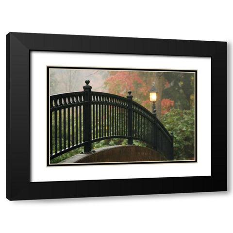 Bridge of Light II Black Modern Wood Framed Art Print with Double Matting by Geyman, Vitaly