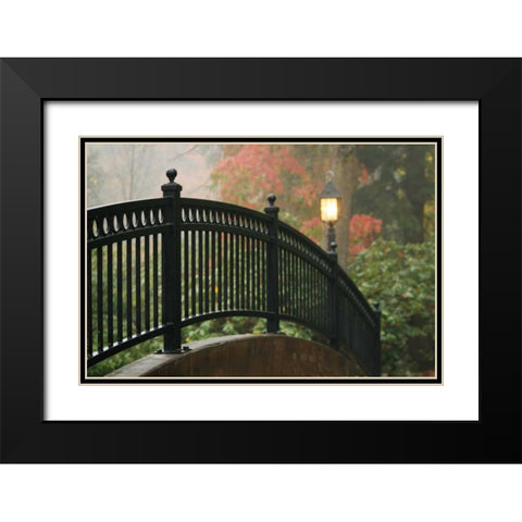 Bridge of Light II Black Modern Wood Framed Art Print with Double Matting by Geyman, Vitaly