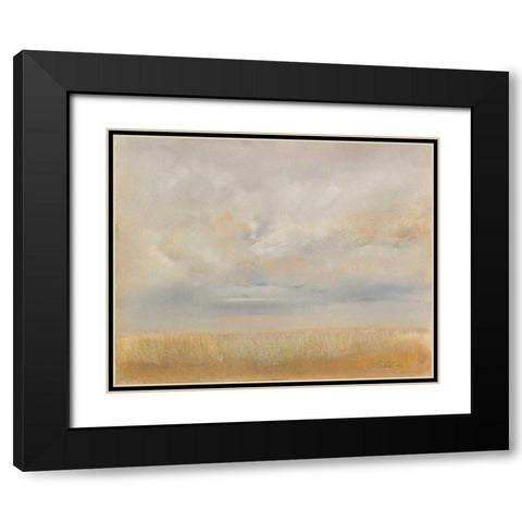 Summer Black Modern Wood Framed Art Print with Double Matting by Sheler, Sammy