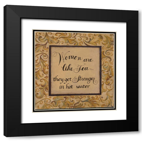 Women are Like Black Modern Wood Framed Art Print with Double Matting by Smith, Pamela