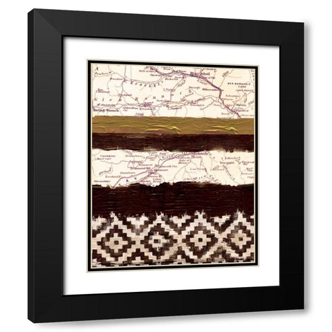 Travel Bug I Black Modern Wood Framed Art Print with Double Matting by Sta Teresa, Ashley