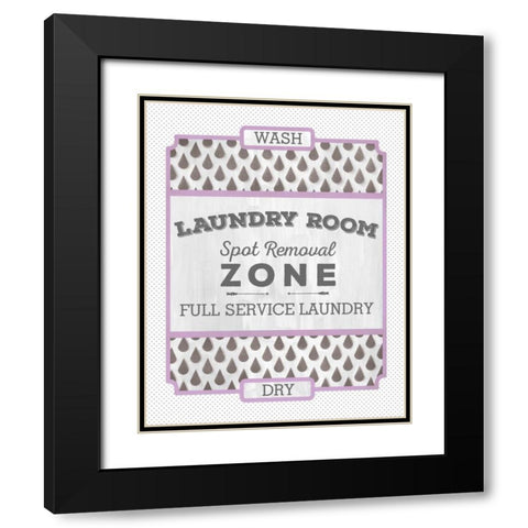 Laundry Room II Black Modern Wood Framed Art Print with Double Matting by Sta Teresa, Ashley