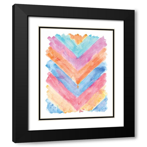 Flash and Color Black Modern Wood Framed Art Print with Double Matting by Sta Teresa, Ashley