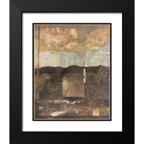 Nostalgia I Black Modern Wood Framed Art Print with Double Matting by Verbeek
