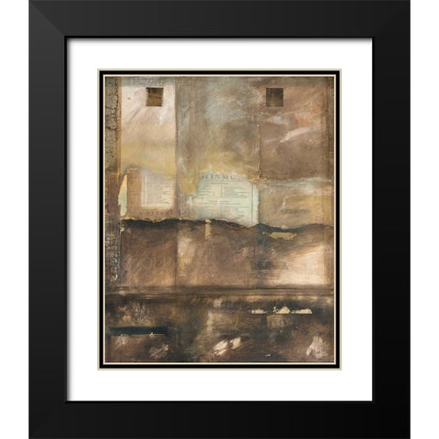 Nostalgia II Black Modern Wood Framed Art Print with Double Matting by Verbeek