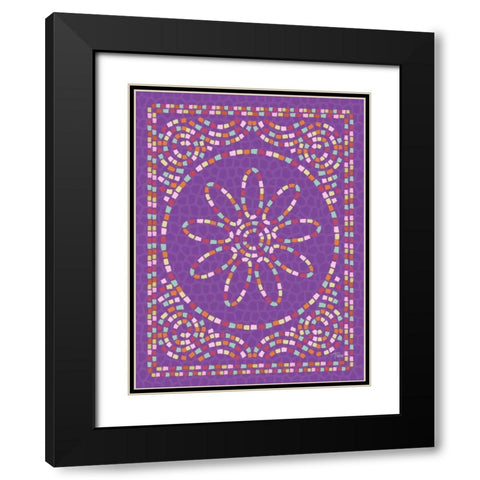 Macedonia Modern I Black Modern Wood Framed Art Print with Double Matting by Woo, Teresa