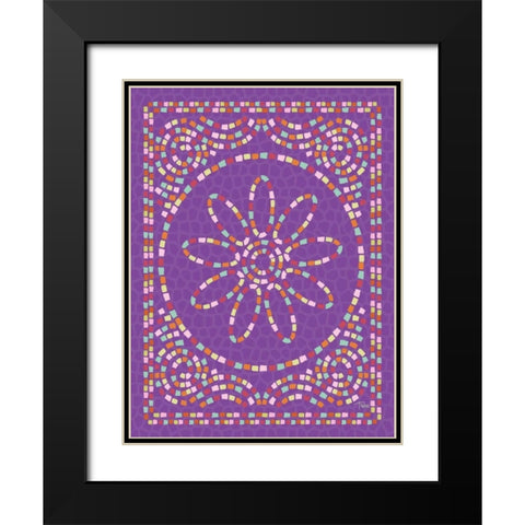 Macedonia Modern I Black Modern Wood Framed Art Print with Double Matting by Woo, Teresa