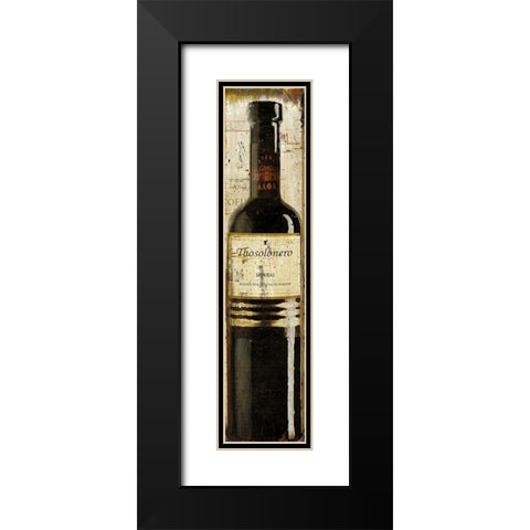 European Sample II-d Black Modern Wood Framed Art Print with Double Matting by Art Licensing Studio