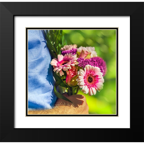 Saint Valentines Day 2 Black Modern Wood Framed Art Print with Double Matting by Heine, Ben