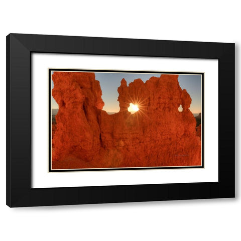 A Twinkle In His Eye Black Modern Wood Framed Art Print with Double Matting by Sherrell, Bill