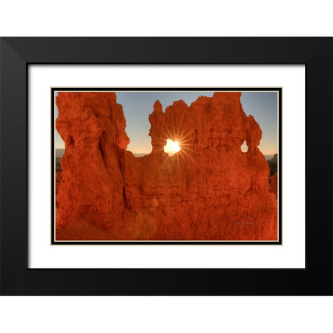 A Twinkle In His Eye Black Modern Wood Framed Art Print with Double Matting by Sherrell, Bill