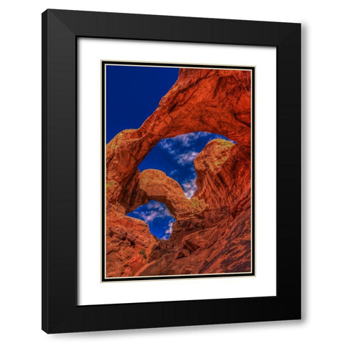 Double Arch Black Modern Wood Framed Art Print with Double Matting by Sherrell, Bill