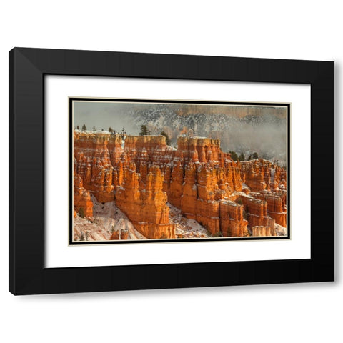 Rise And Shine Black Modern Wood Framed Art Print with Double Matting by Sherrell, Bill