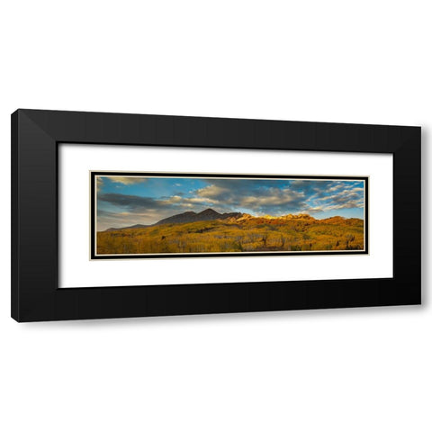 Witness To A Grand Finale Black Modern Wood Framed Art Print with Double Matting by Sherrell, Bill