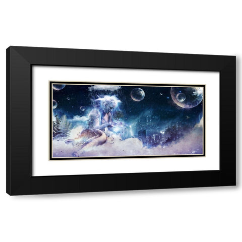 Last Goodbye Black Modern Wood Framed Art Print with Double Matting by Gray, Cameron