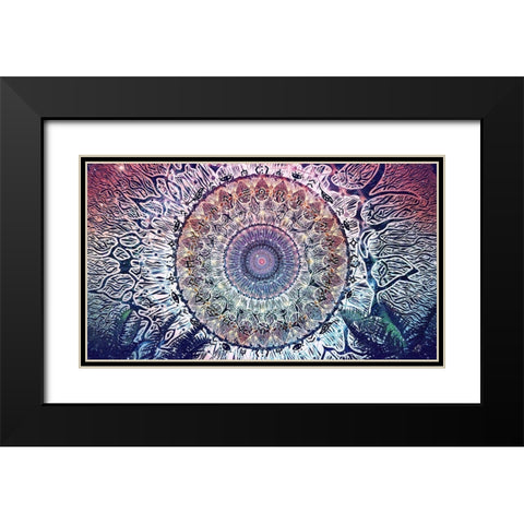 Waiting Bliss Black Modern Wood Framed Art Print with Double Matting by Gray, Cameron