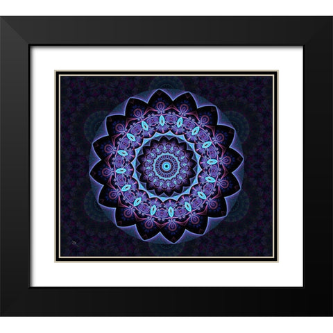 Set and Setting 4 Black Modern Wood Framed Art Print with Double Matting by Gray, Cameron