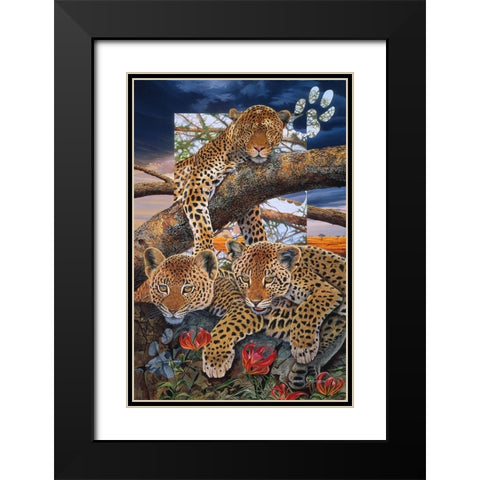 A Mothers Dream Black Modern Wood Framed Art Print with Double Matting by Stevenson, Graeme